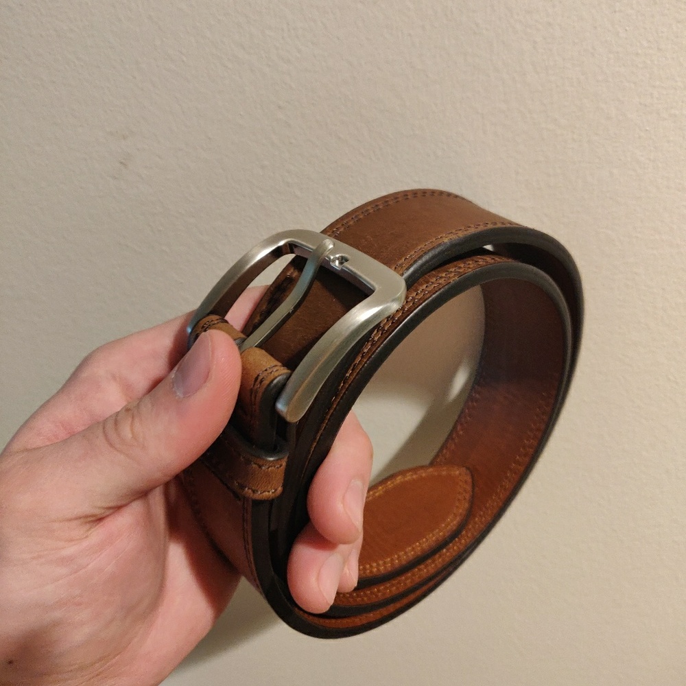 Shinola mens belt, 34"waist